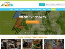 Tablet Screenshot of amazeum.org